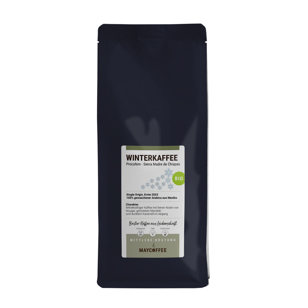 Kaffeebohnen Winterkaffee 2024 Mexiko Bio